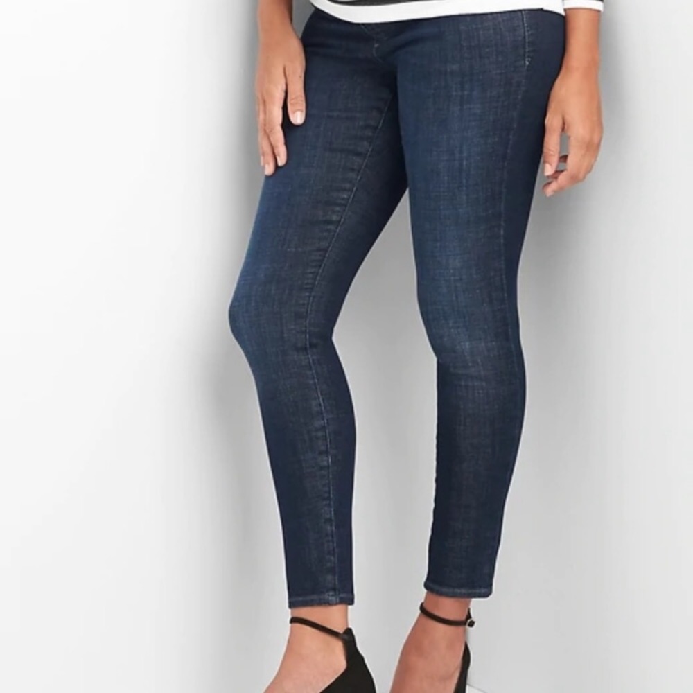GAP Maternity True Skinny Dark Jeans size 32